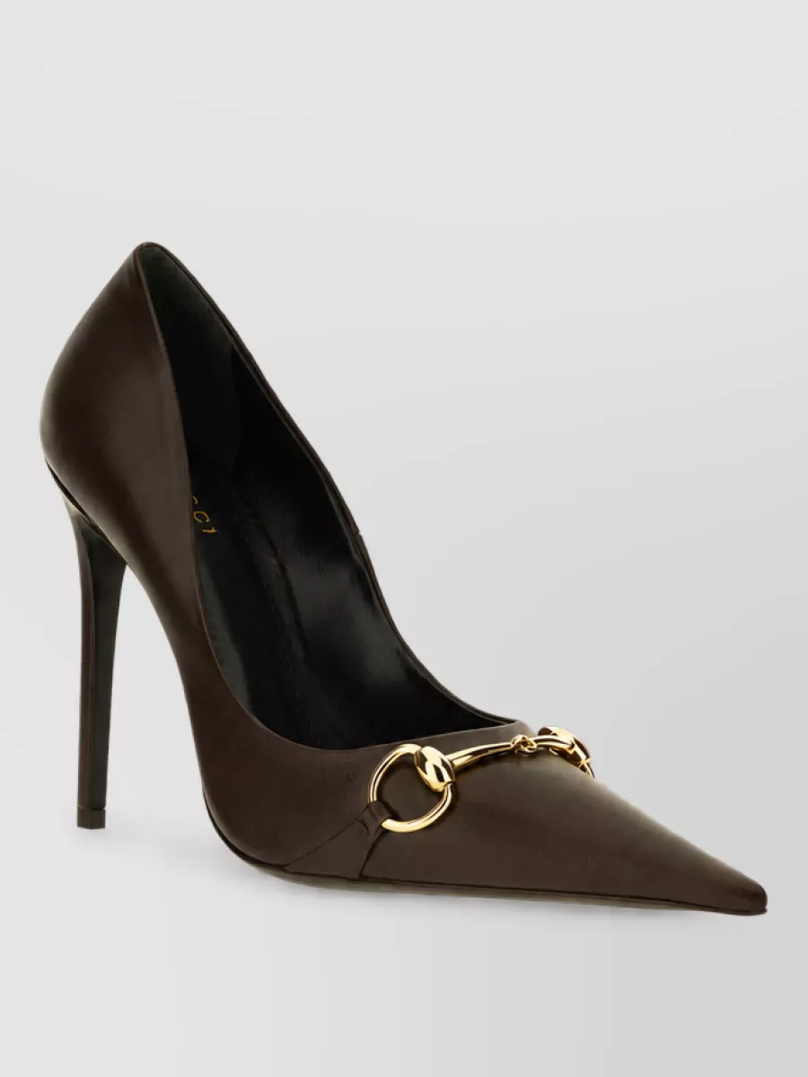 Gucci leather pumps
