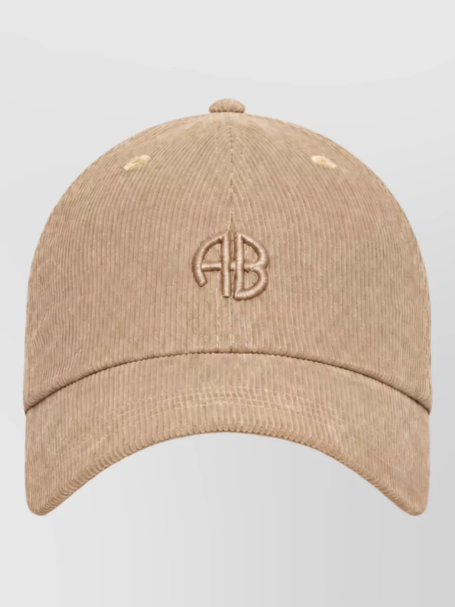Anine Bing Corduroy Baseball Cap