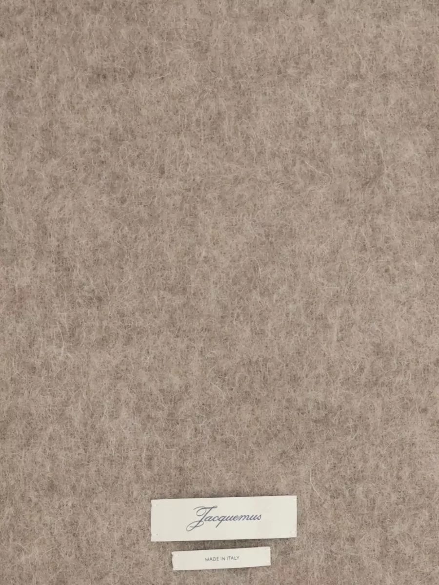 Jacquemus Fringed Mohair Alpaca Scarf