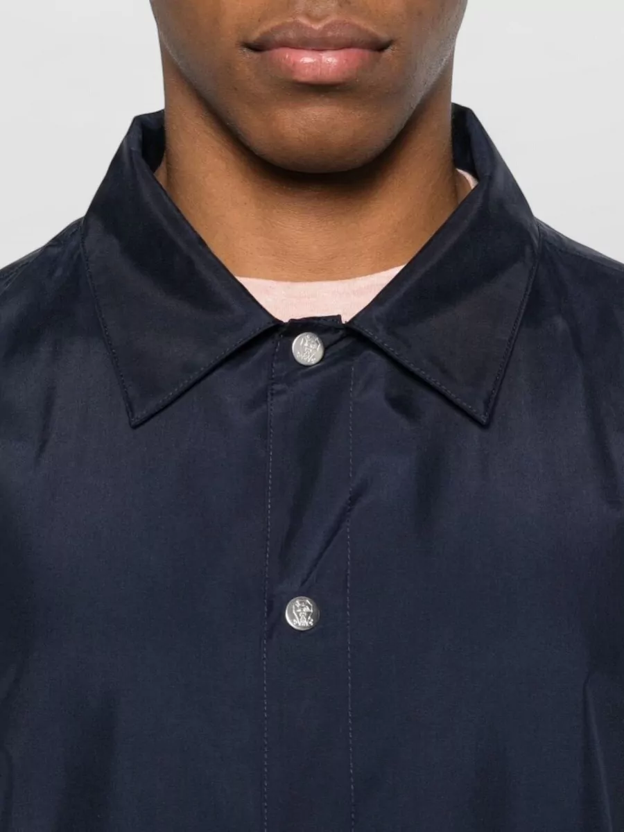 Brunello Cucinelli Water Repellent Blouson Jacket Long Sleeves