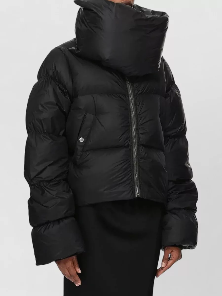 Rick Owens Down Funnel-Neck Puffer Jacket