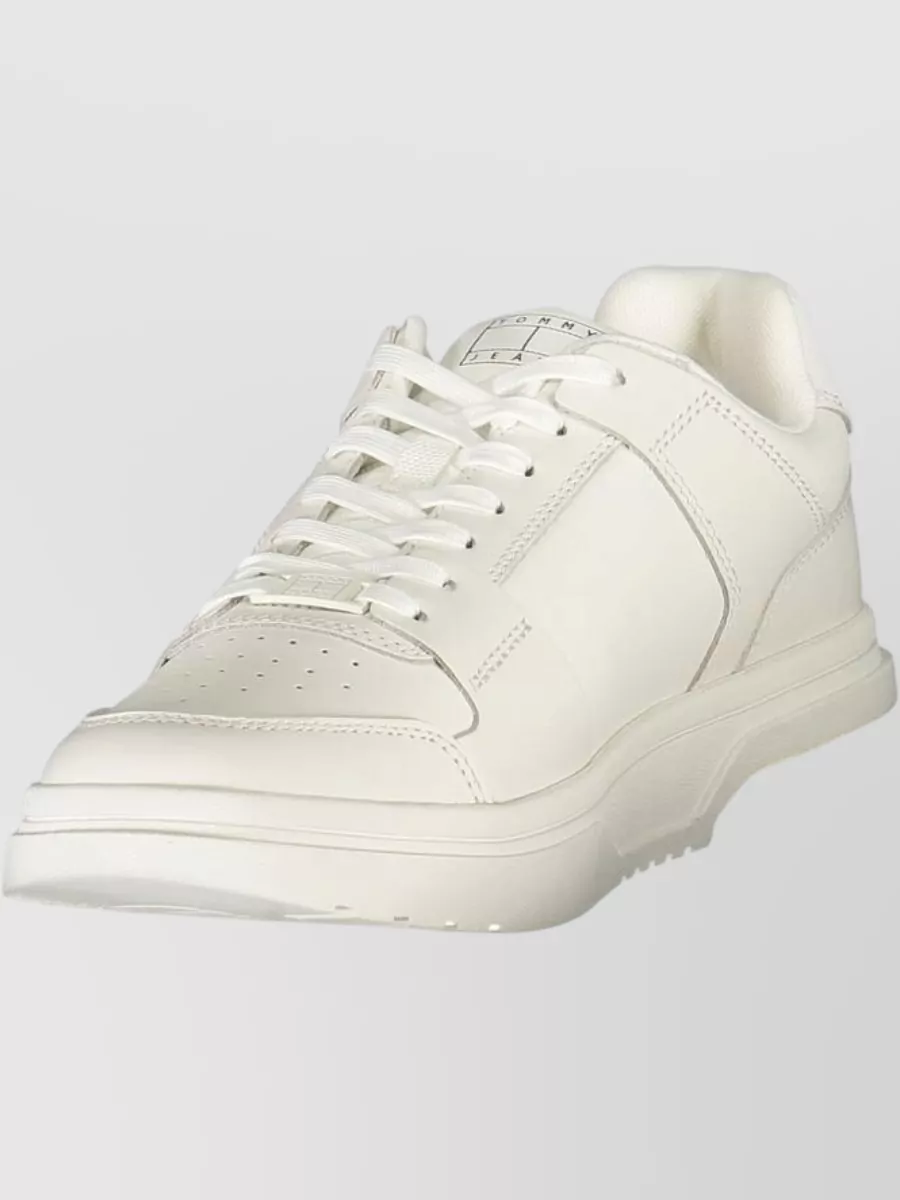Tommy Hilfiger Leather Low-Top Sneakers