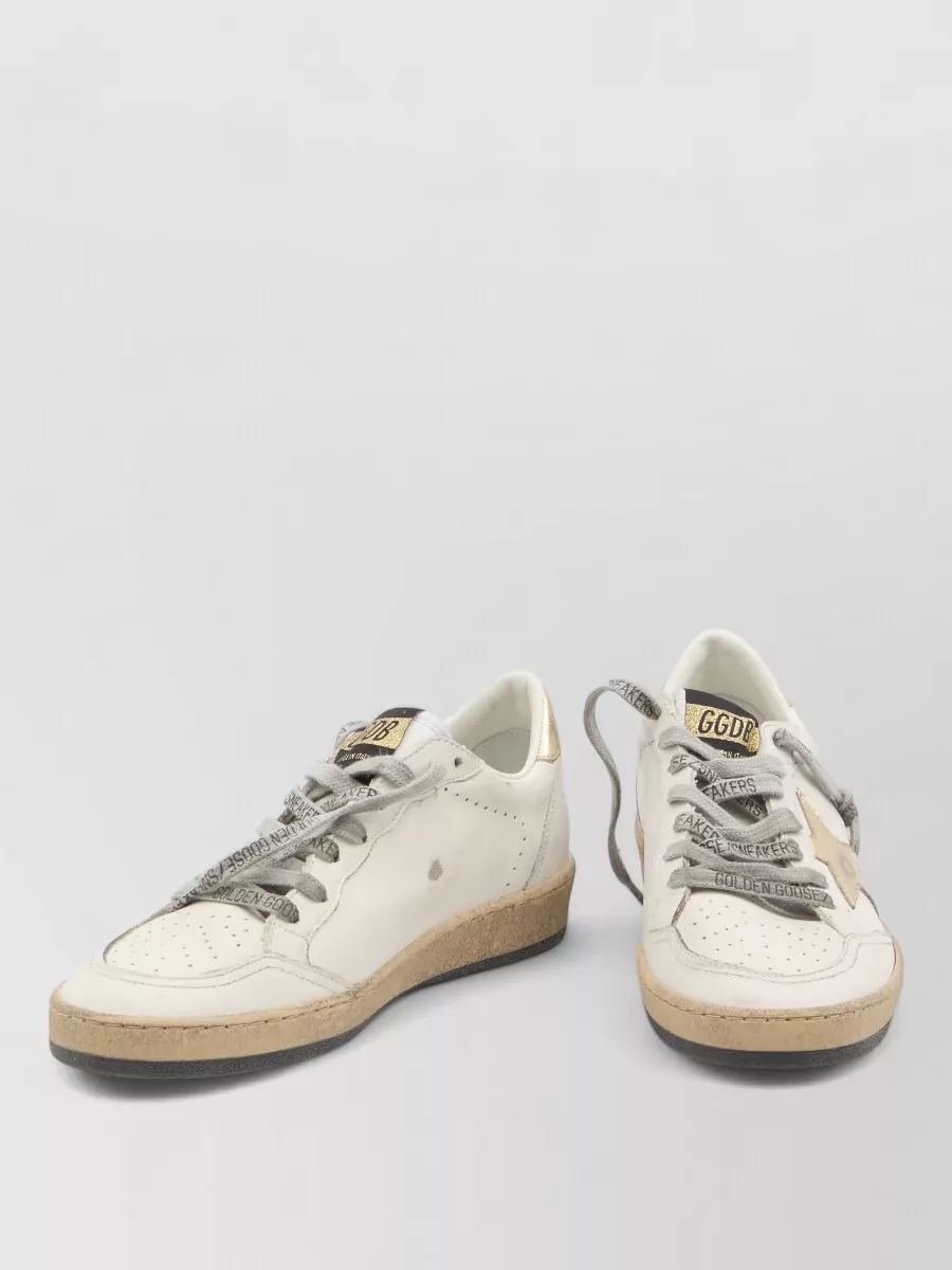 Golden Goose Ball Star Low Sneakers Leather Emblem