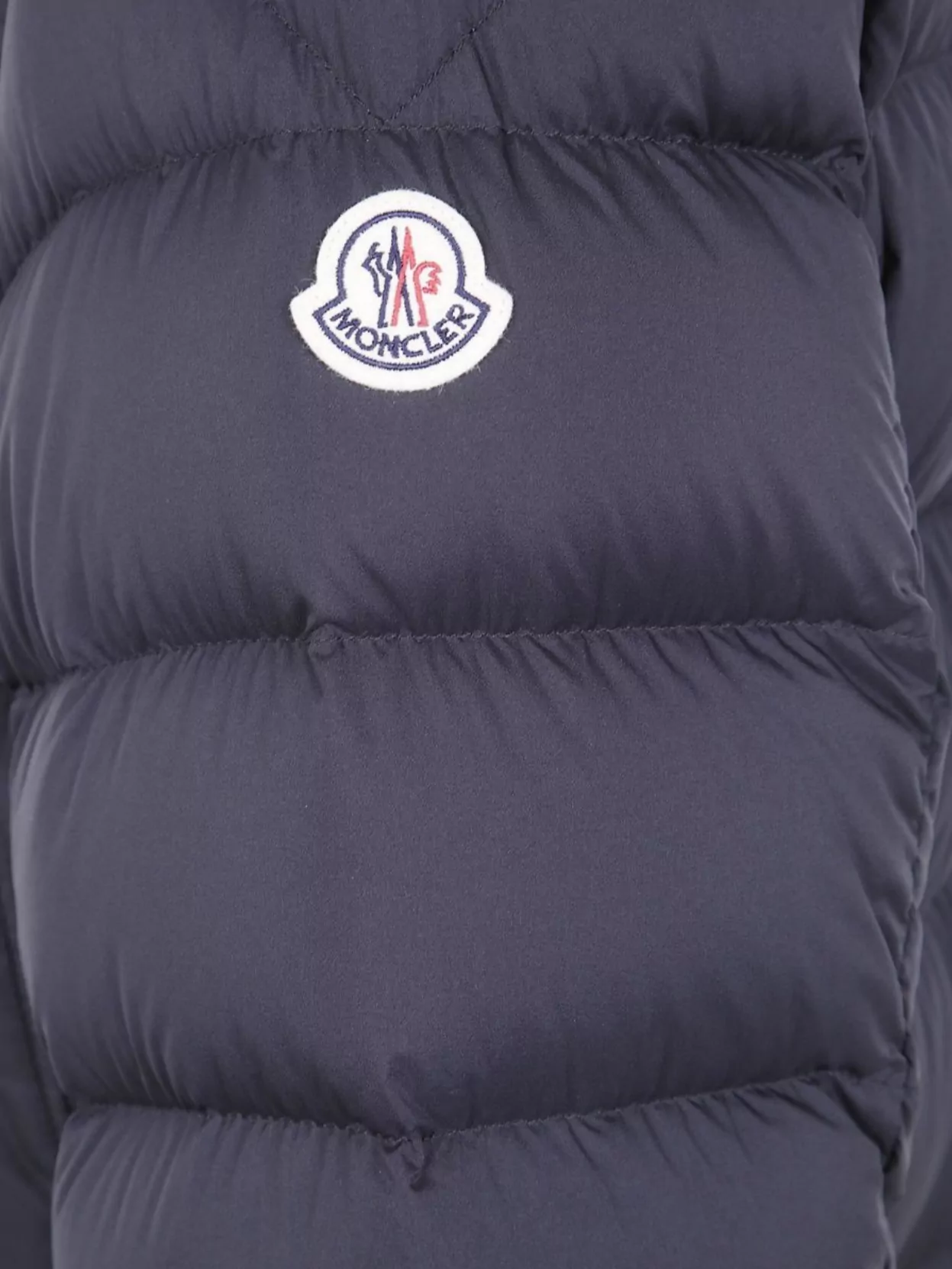 Moncler Short Parka With Quilted Design And Hood