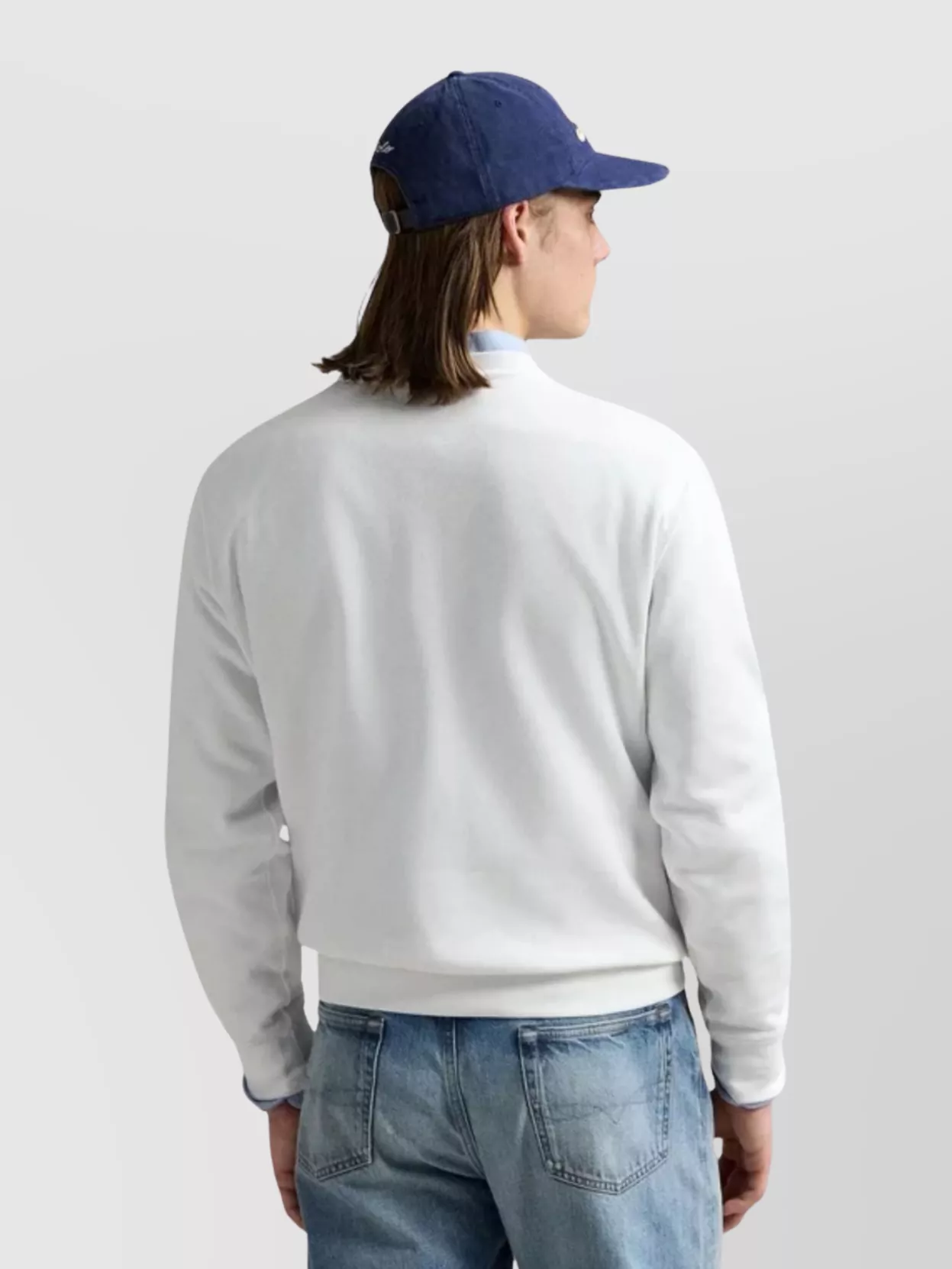 Ralph Lauren Graphic Print Crew Neck Long Sleeve Sweatshirt