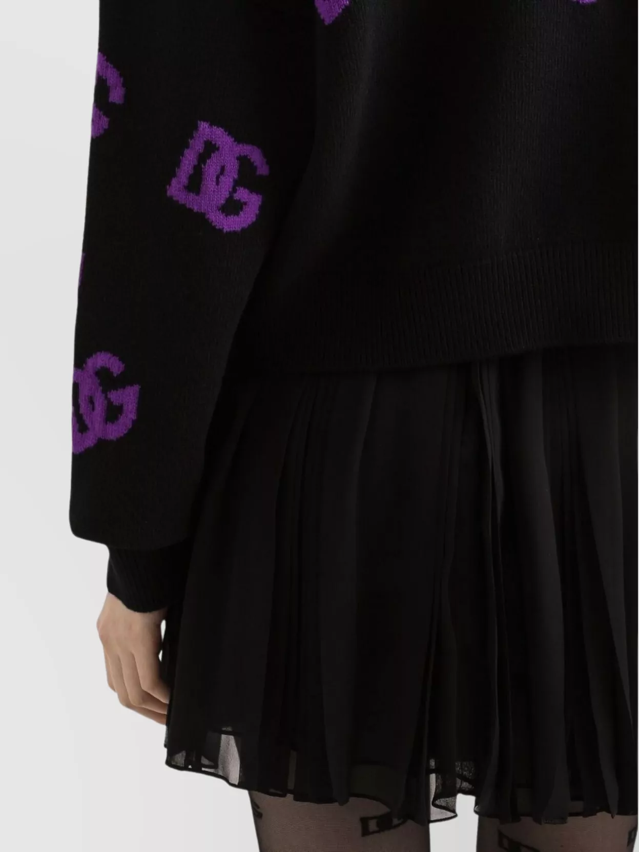 Dolce&Gabbana Wool Roll Neck Sweater