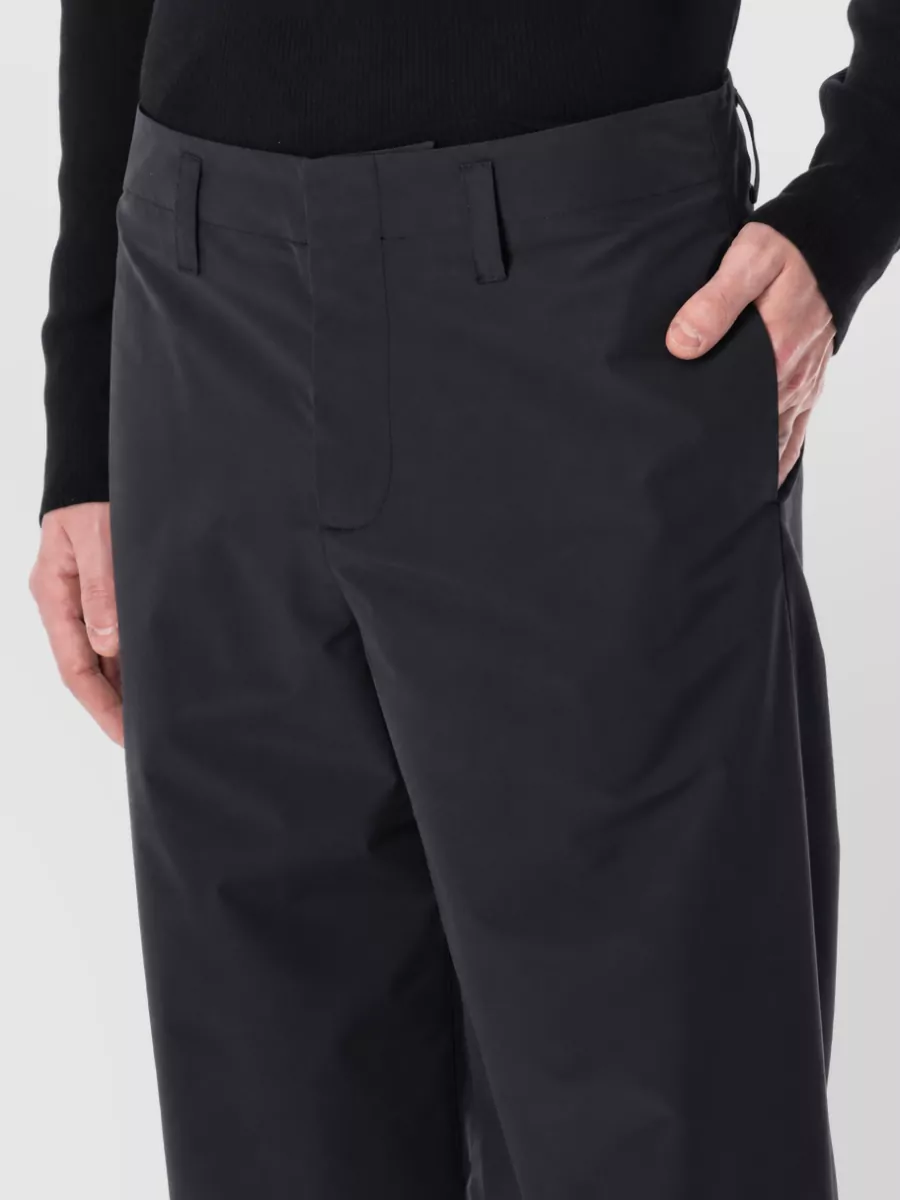 Berner Kühl Virgin Wool Wide-Leg Trousers