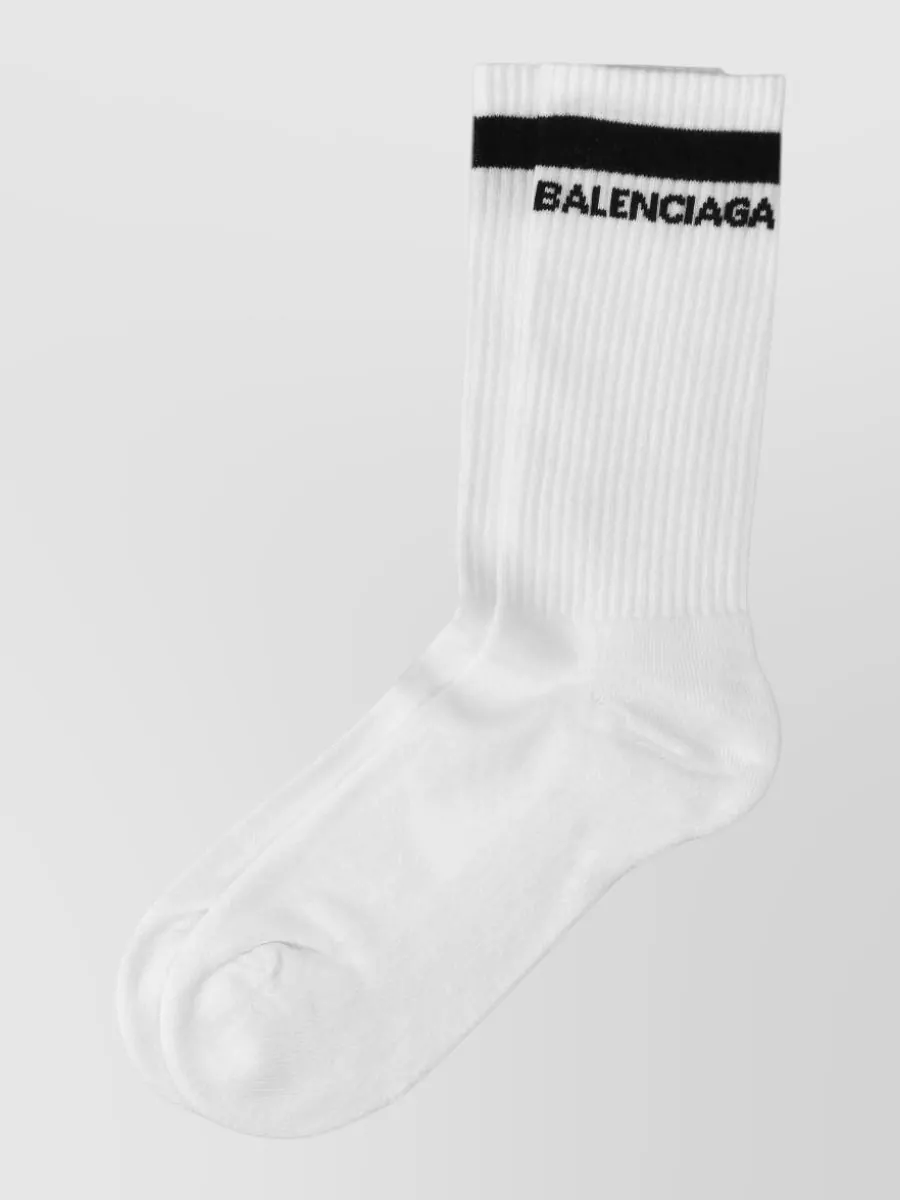 Balenciaga Logo Socks
