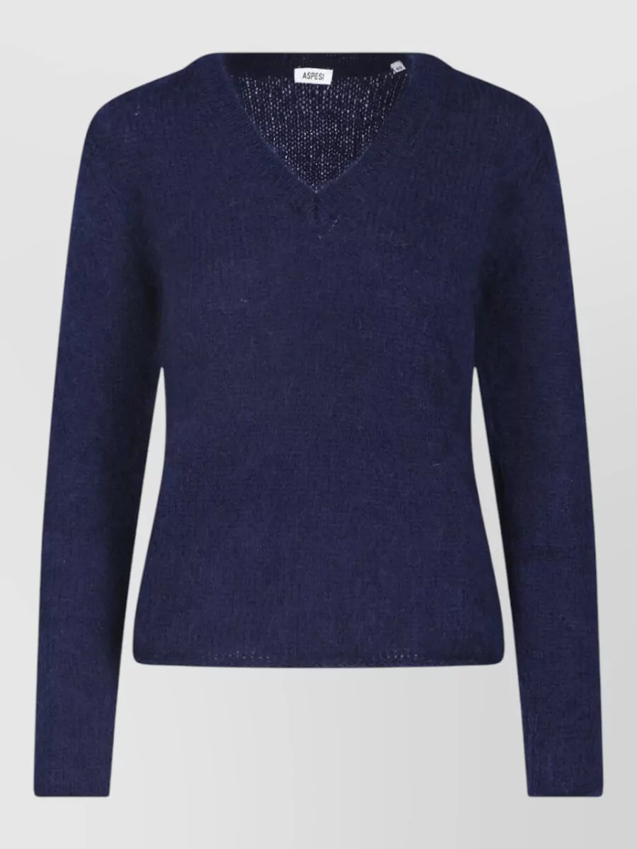 Aspesi mohair wool crewneck sweatshirt