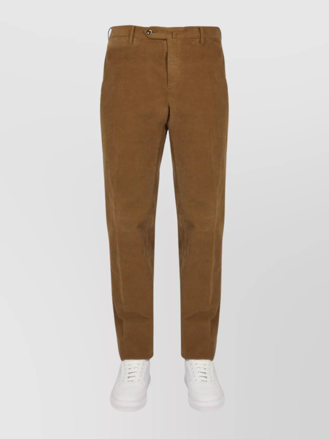 Pt Torino Tailored Trousers With Belt Loops And Pockets