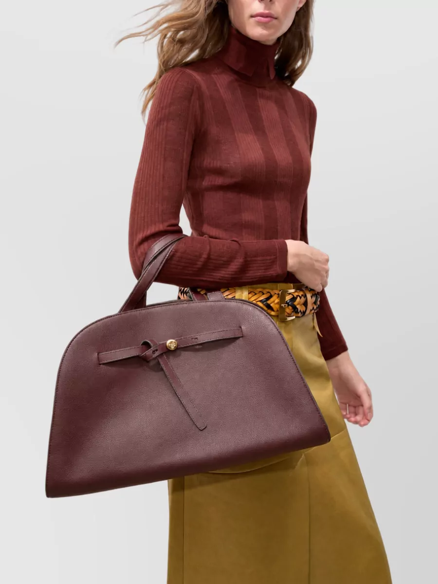 Tory Burch Camera Leather Shoulder Bag
