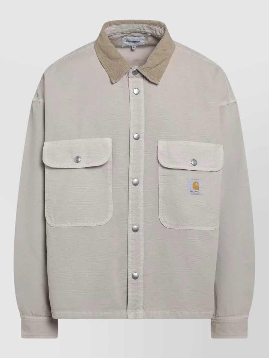 Carhartt Wip cotton canvas shirt jacket