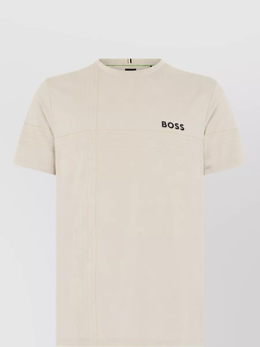 Boss logo-print short-sleeve t-shirt