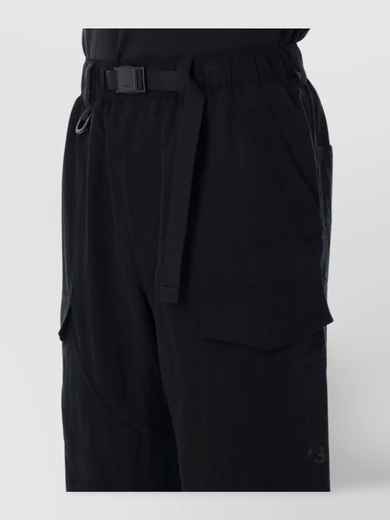 Y-3 Cargo Utility Trousers Elastic Waistband