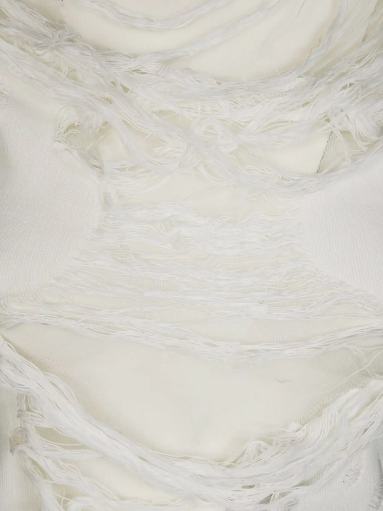 Mm6 Maison Margiela Mm6 By Maison Margiela Layered Distressed Fabric Sleeveless Top
