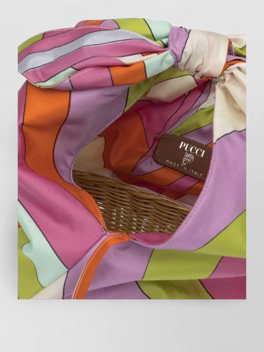 Pucci Silk Picnic Small Tote Bag