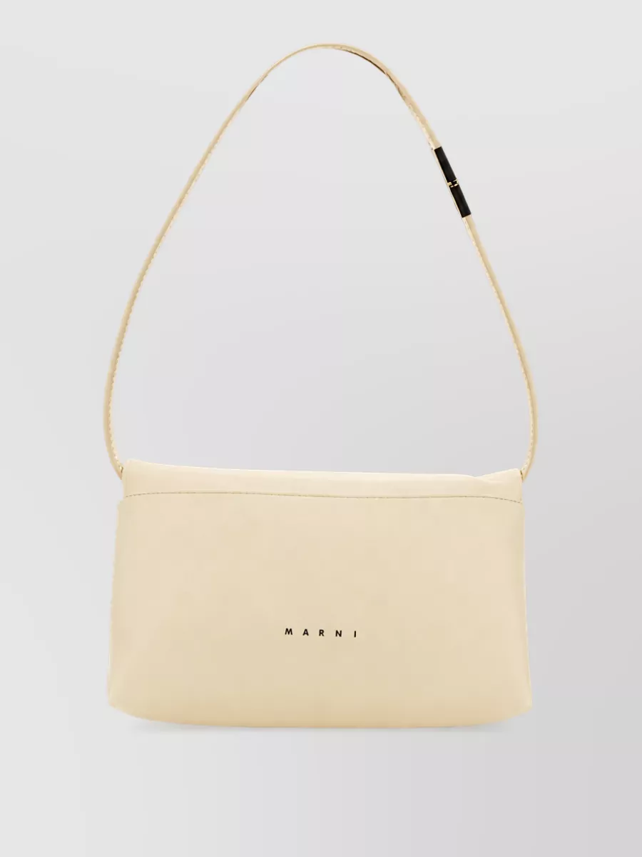 Marni Small Prisma Leather Clutch Bag