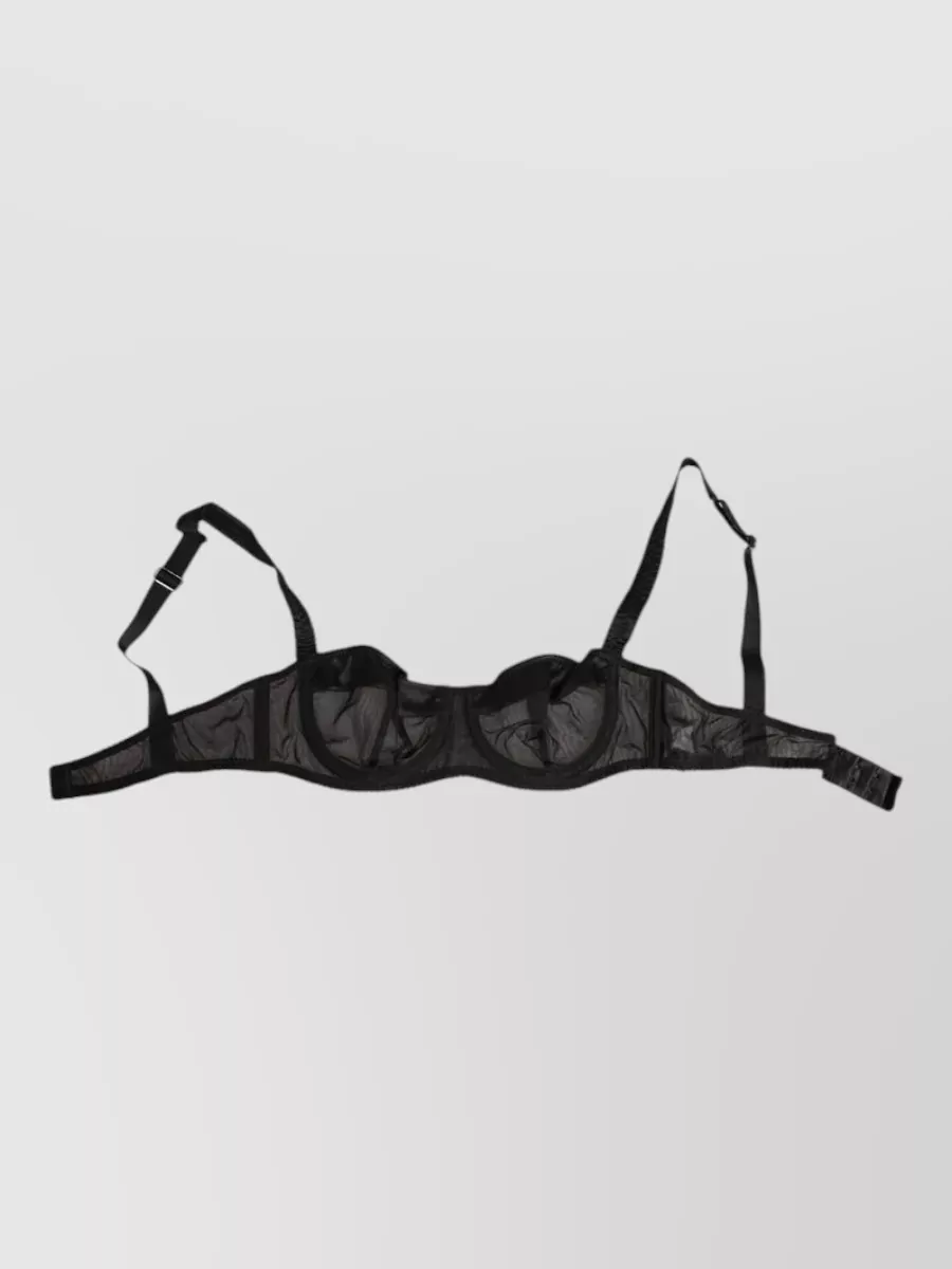 Dolce&Gabbana sheer mesh underwire bra