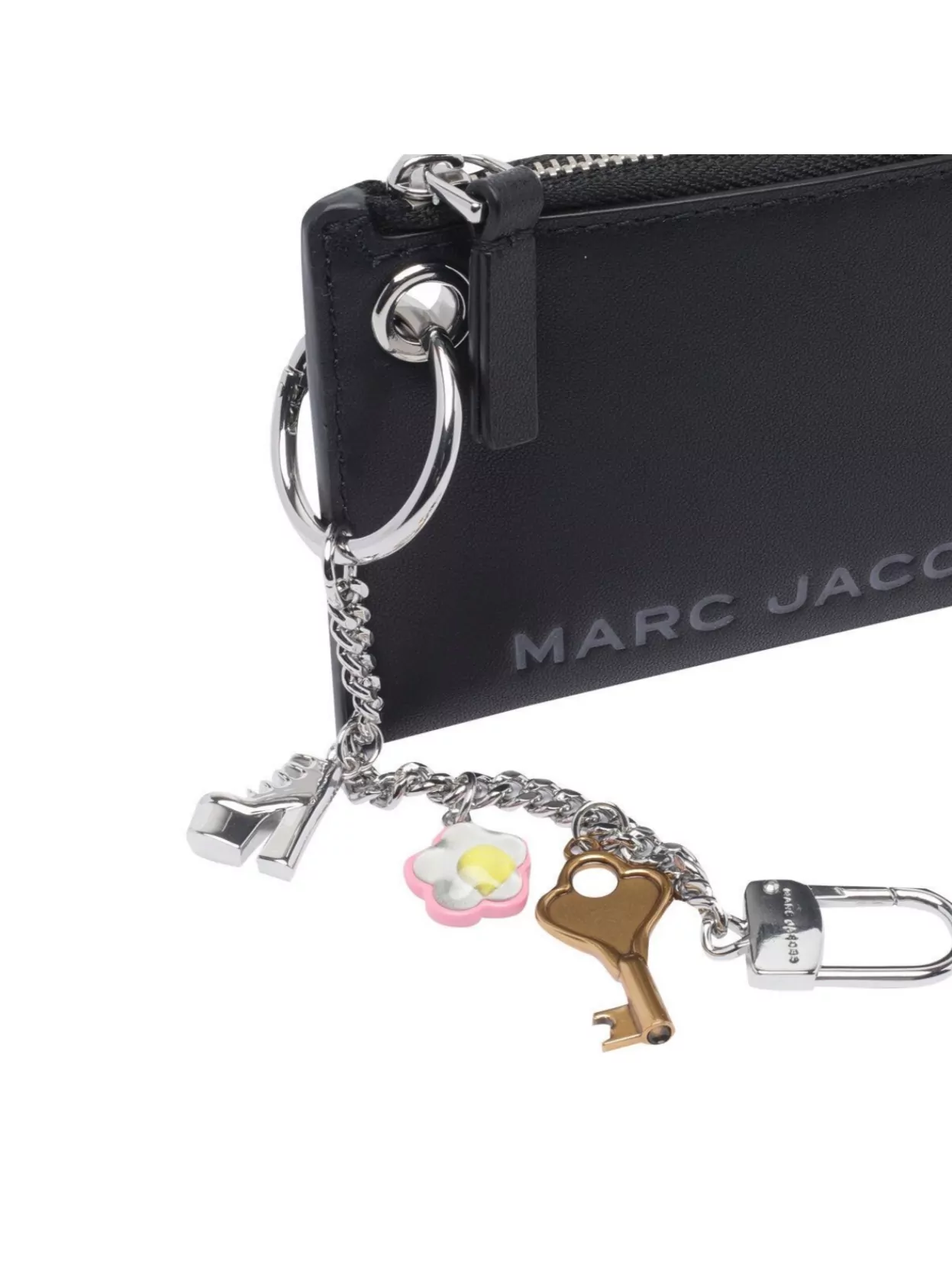 Marc Jacobs Leather Coin Purse Keychain Attachment