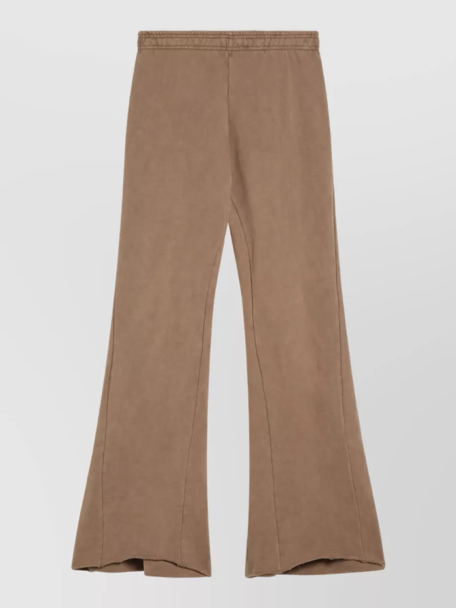 Entire Studios Cotton flared trousers