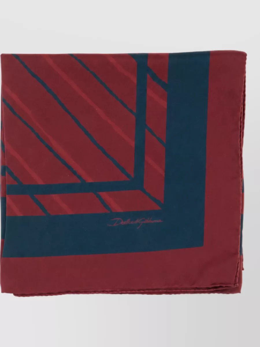 Dolce&Gabbana Silk printed foulard