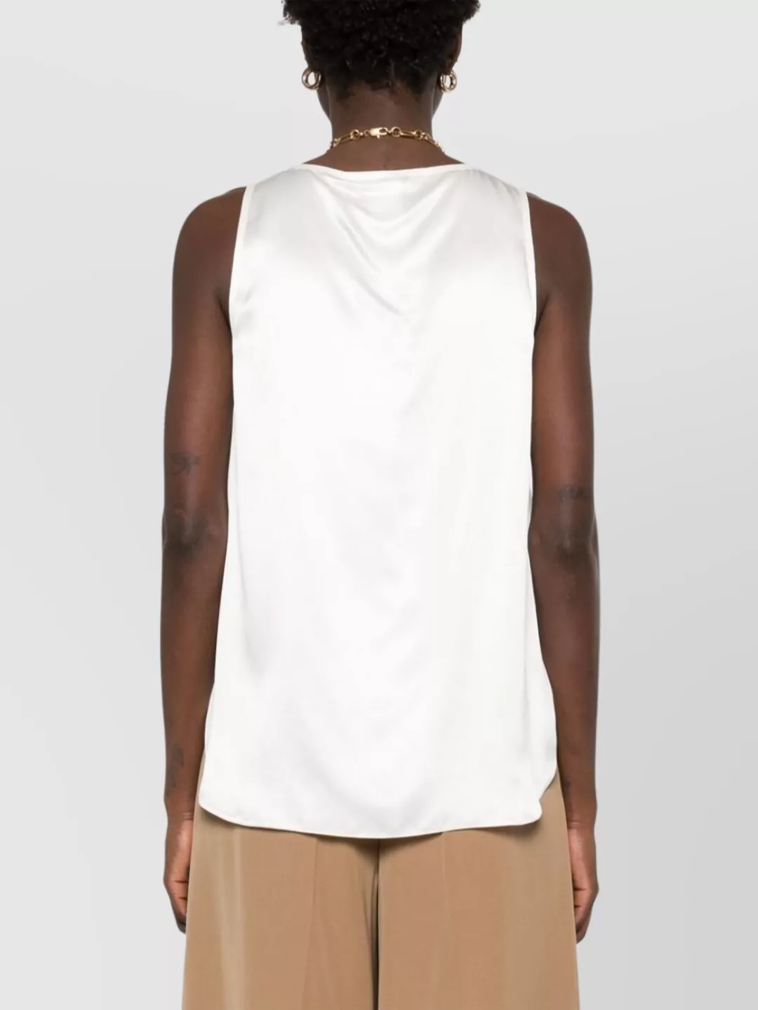Max Mara Filly Top In White