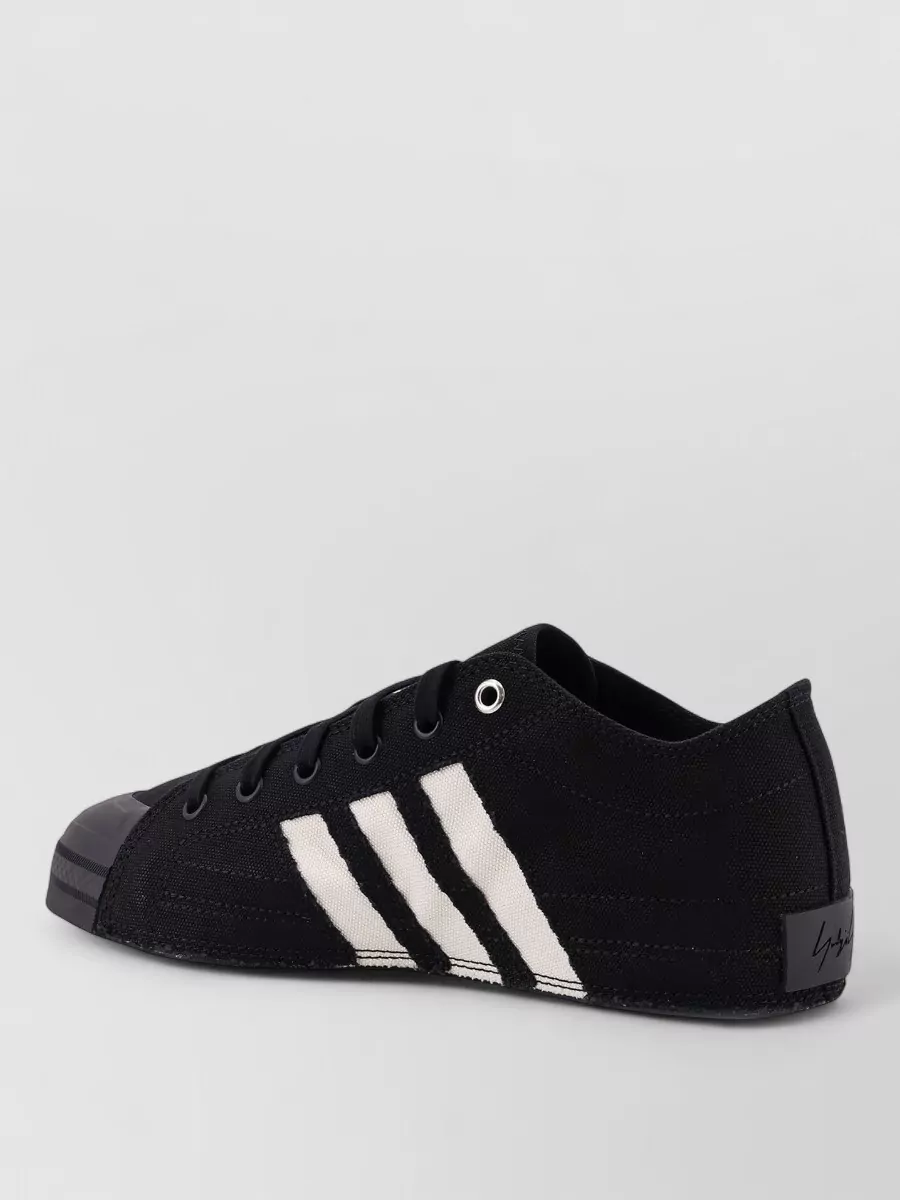 Y-3 canvas lace-up sneakers