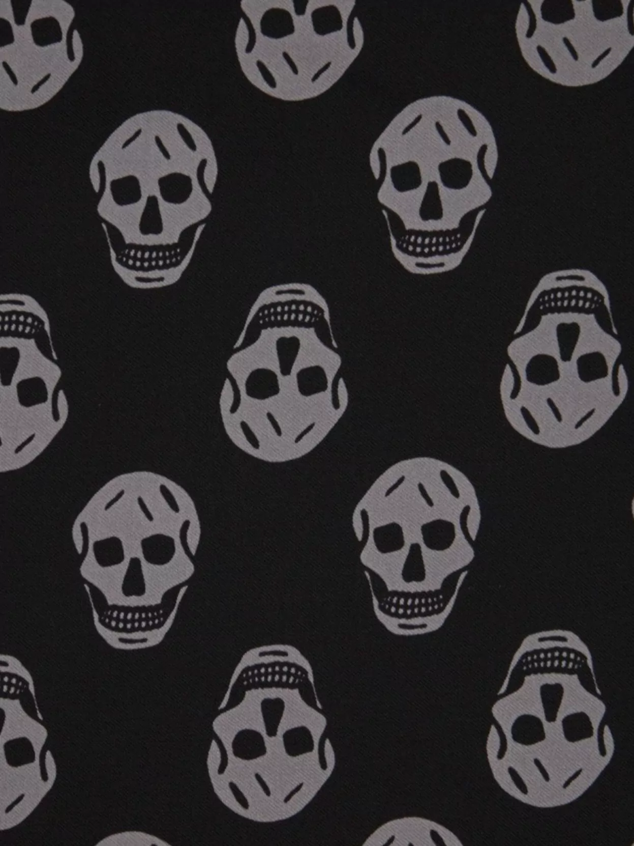 Alexander Mcqueen Printed Silk Foulard