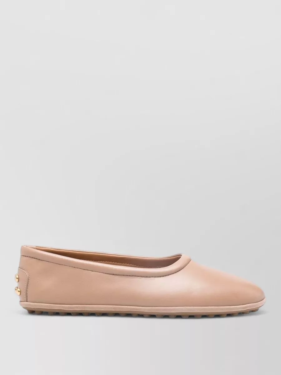 Tod's Leather Ballerina Shoes