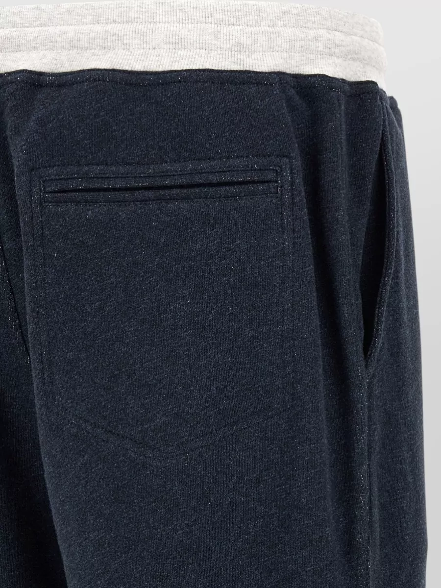 Brunello Cucinelli Linen Cotton Track Pants