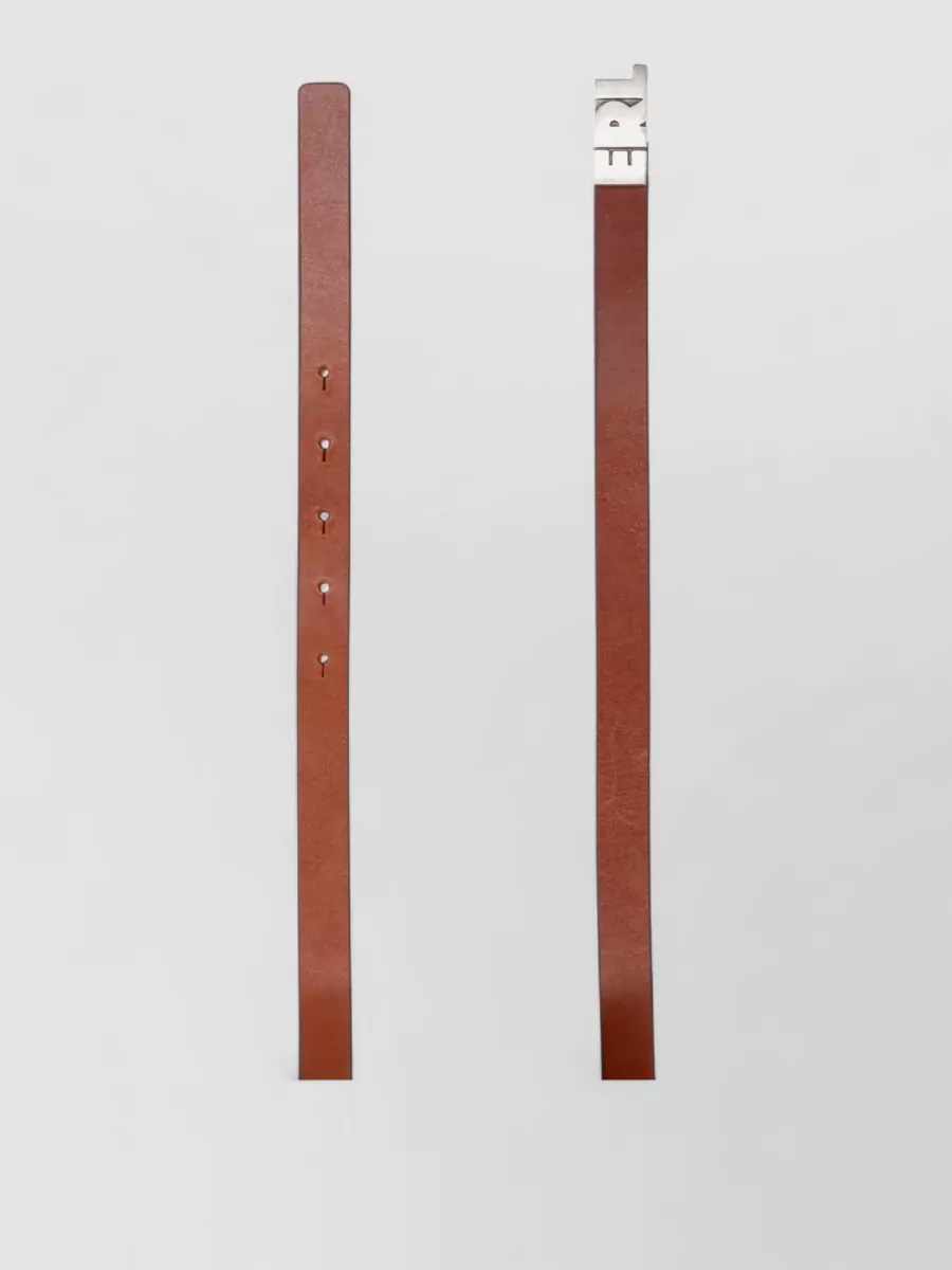 Erl Adjustable length leather belt collection | The Fashion Square