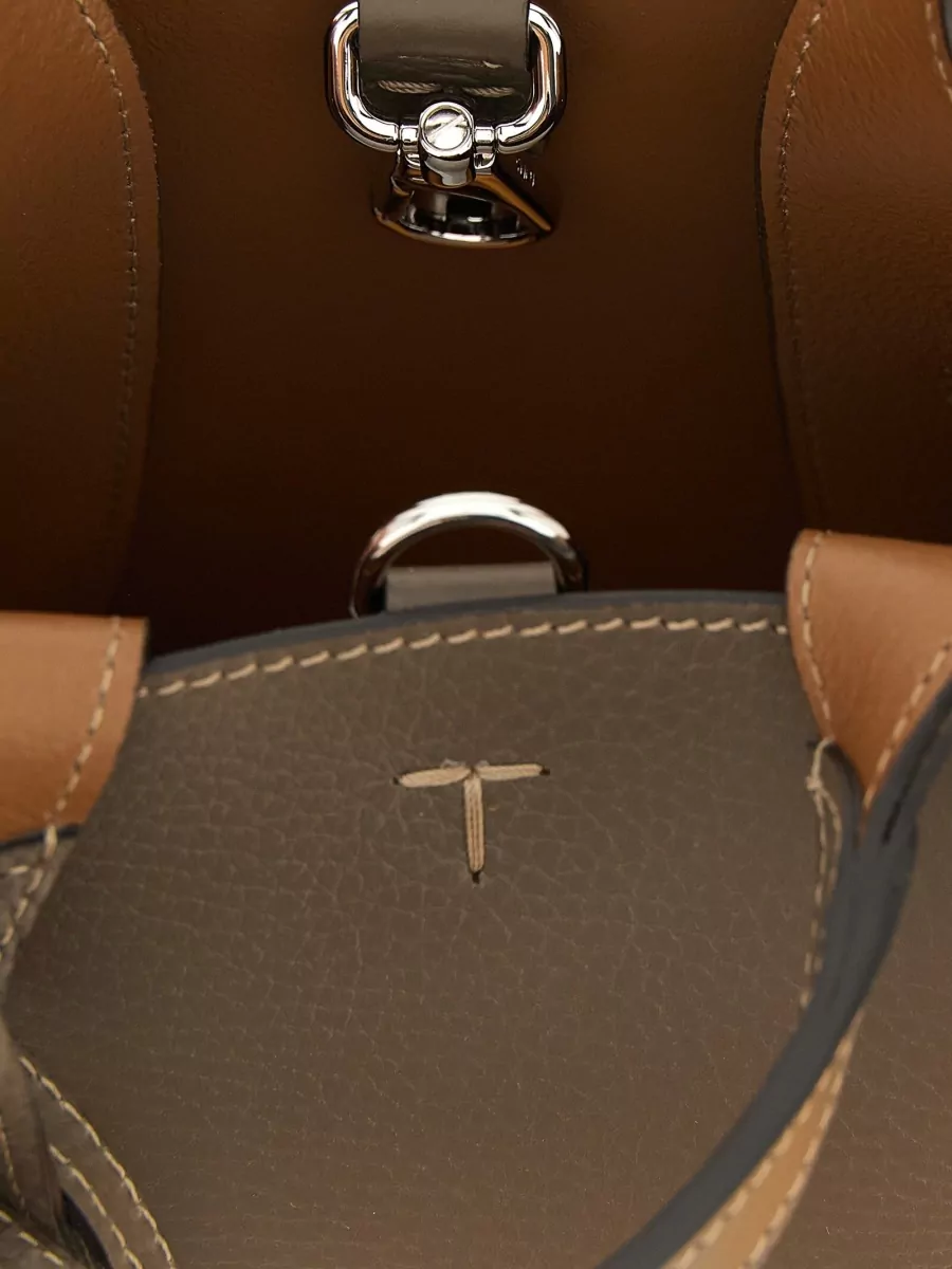 Tod's T Timeless Micro Leather Tote Bag