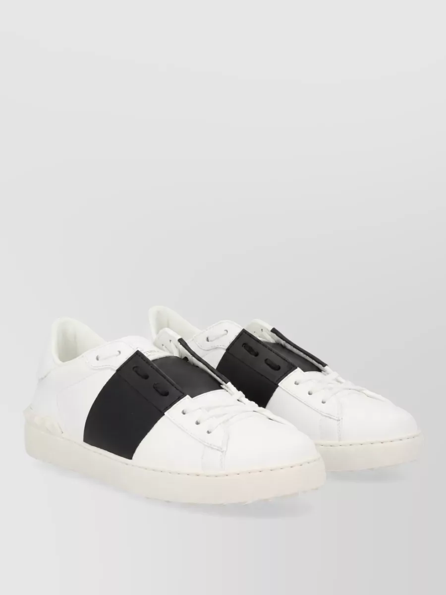 Valentino Garavani Leather Low-Top Sneakers