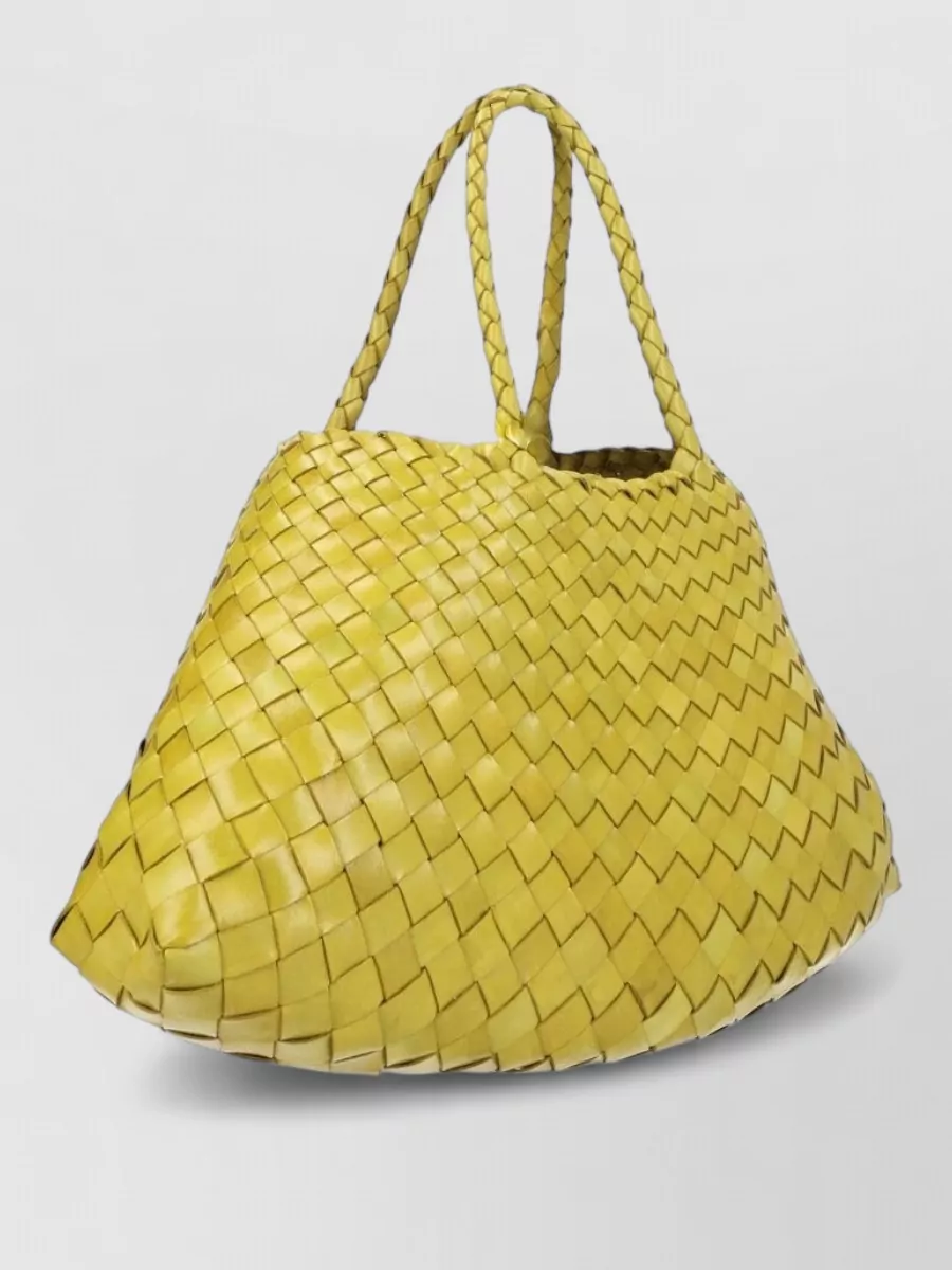 Dragon Diffusion Santa Croce Small Leather Tote Bag