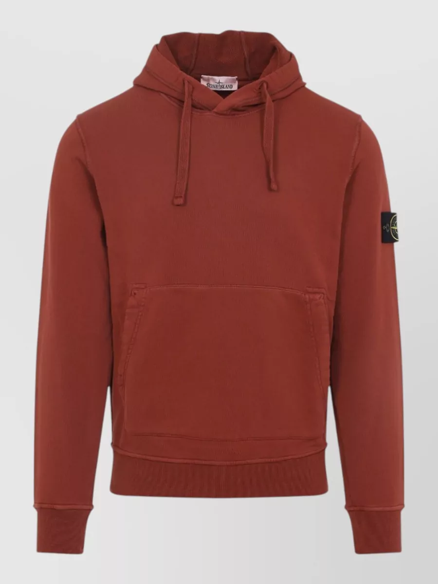 Stone Island Cotton Ribbed Hoodie