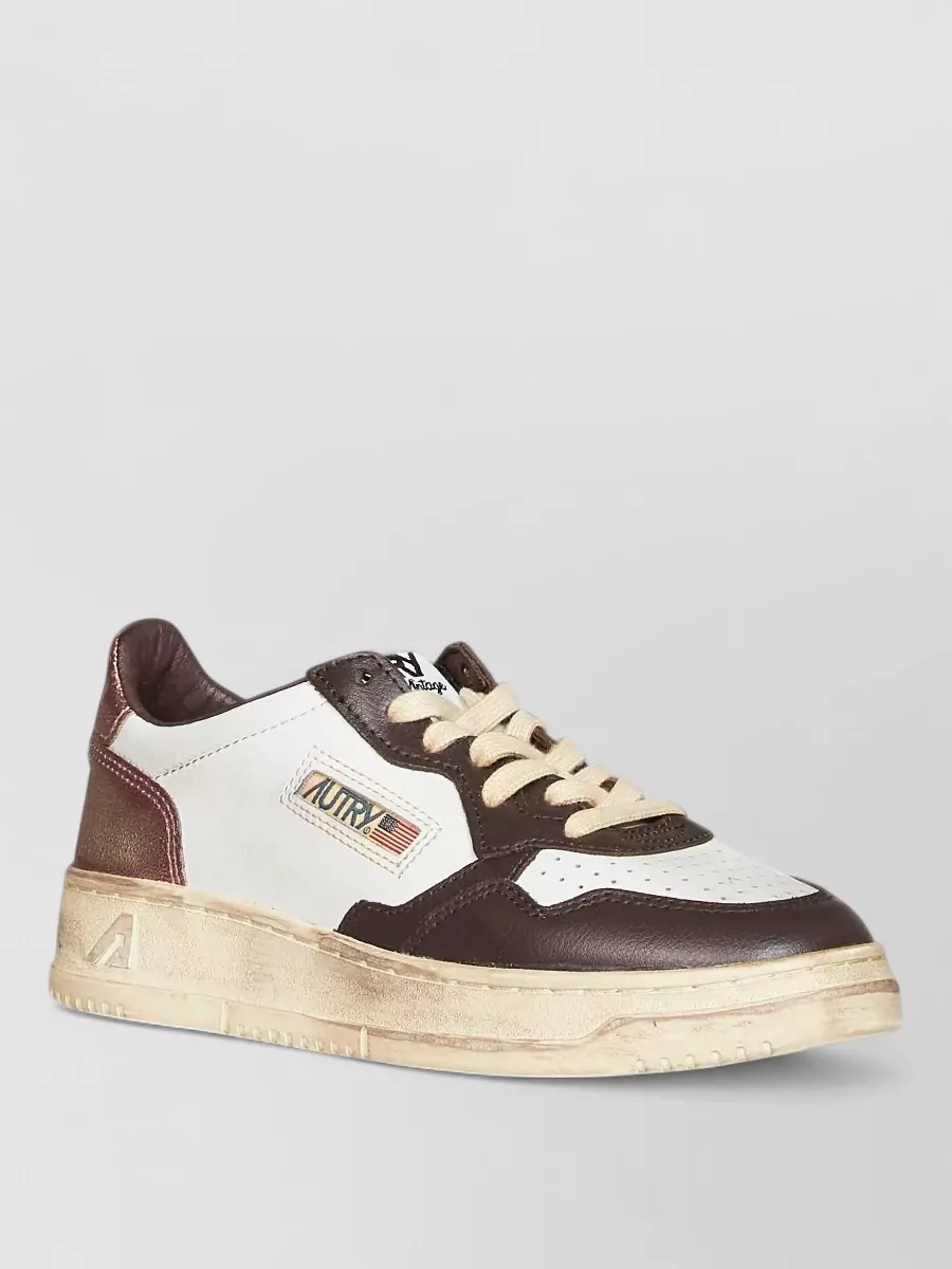 Autry leather low-top sneakers