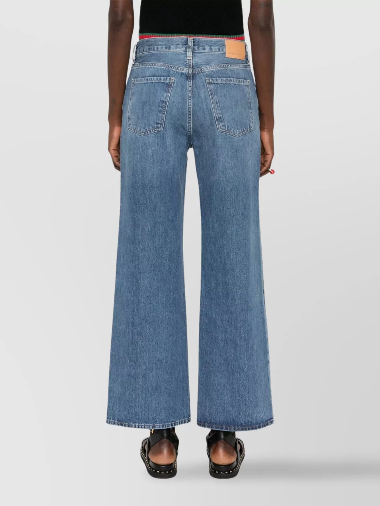 Citizens Of Humanity High-waisted Straight-leg Jeans Belt Loops