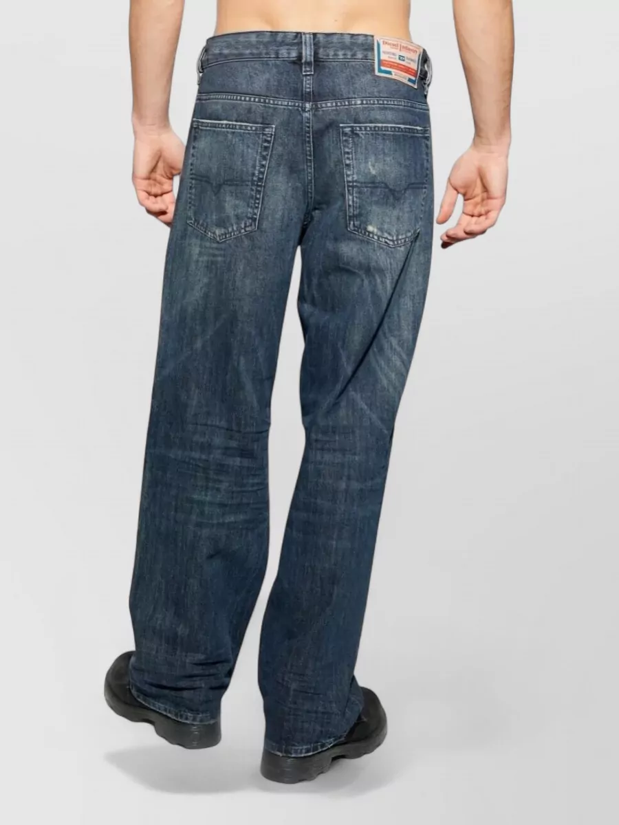 Diesel 2001 D Macro Wide Leg Jeans Trousers