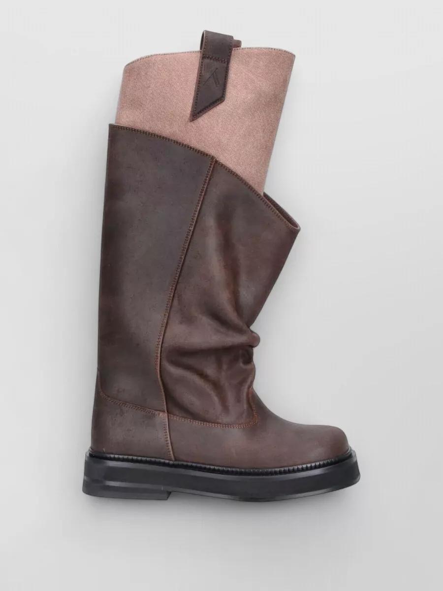 The Attico Leather Ankle Boots