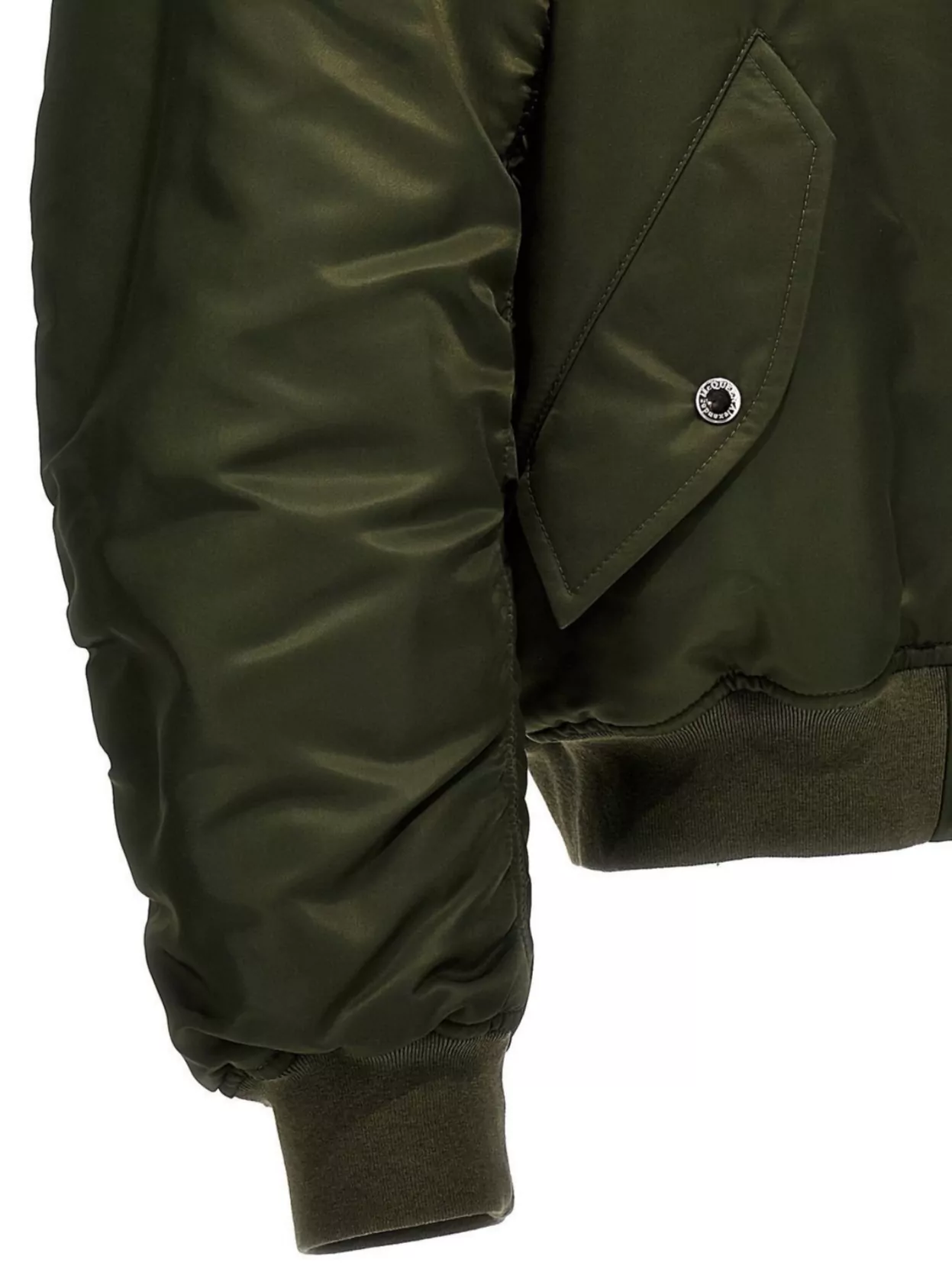 Mc Queen 'Strap' Bomber Jacket Detachable Sleeves