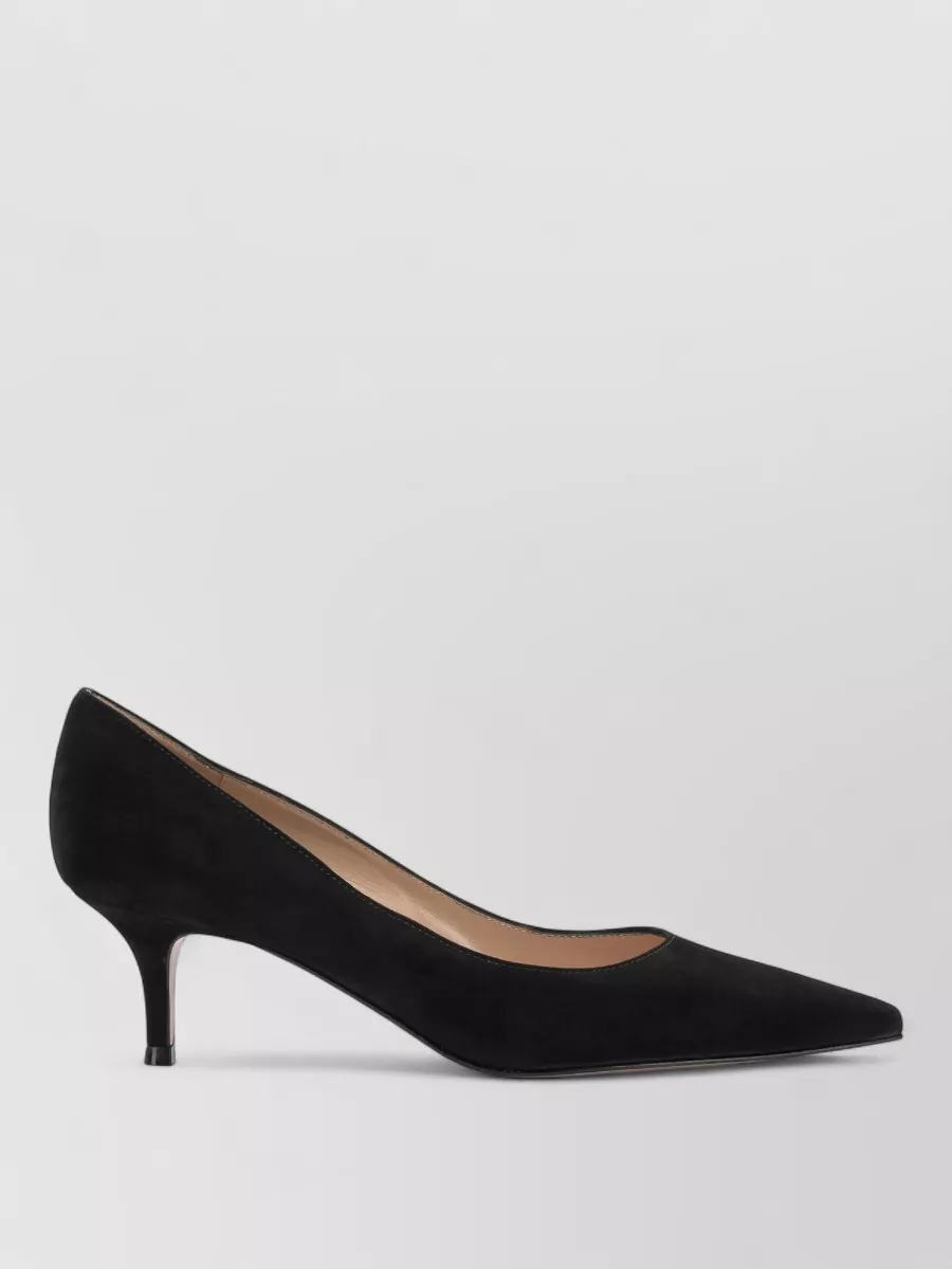 Gianvito Rossi Suede Leather Pumps
