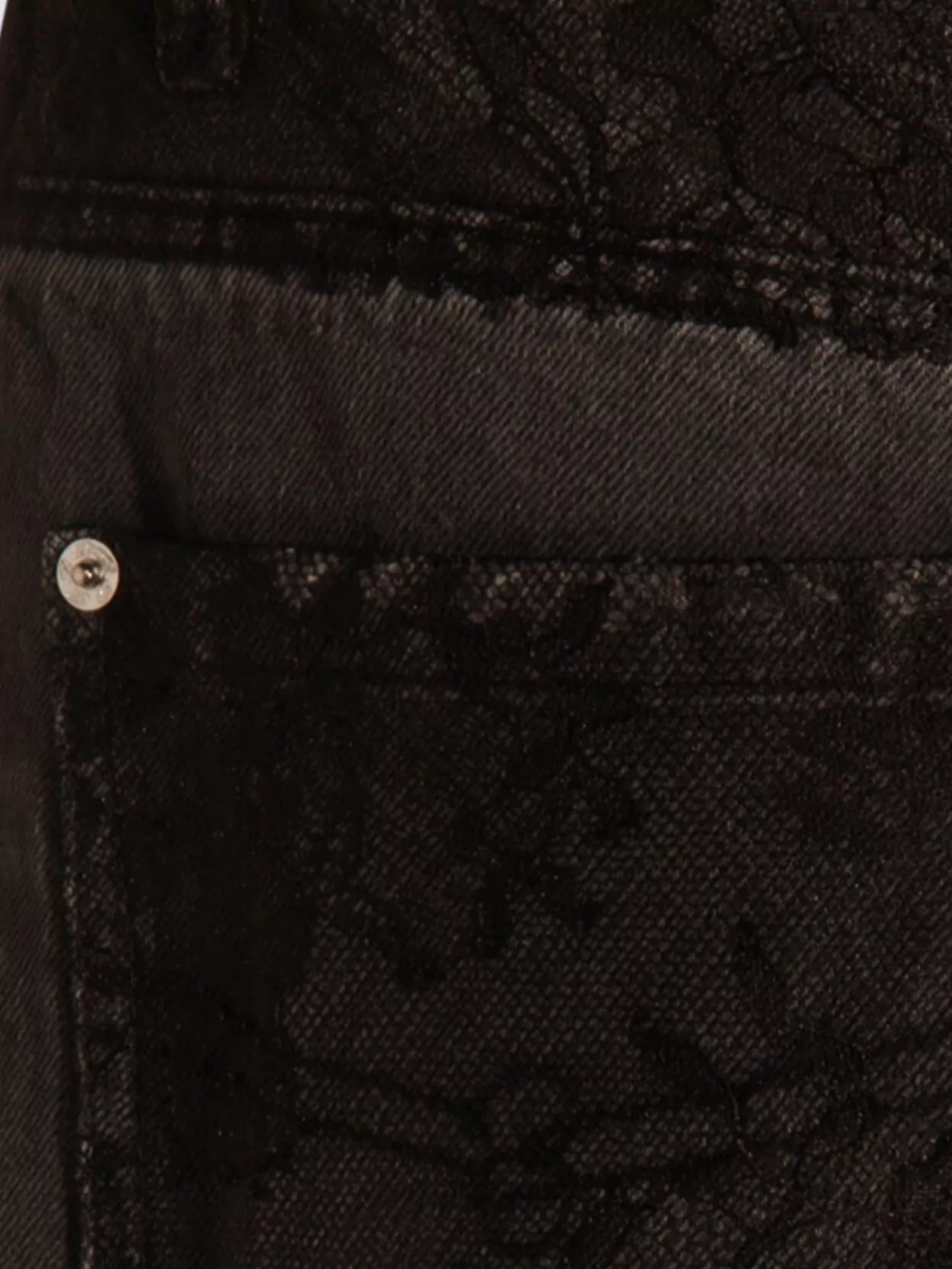 Blumarine Straight Leg Trousers Lace Detailing