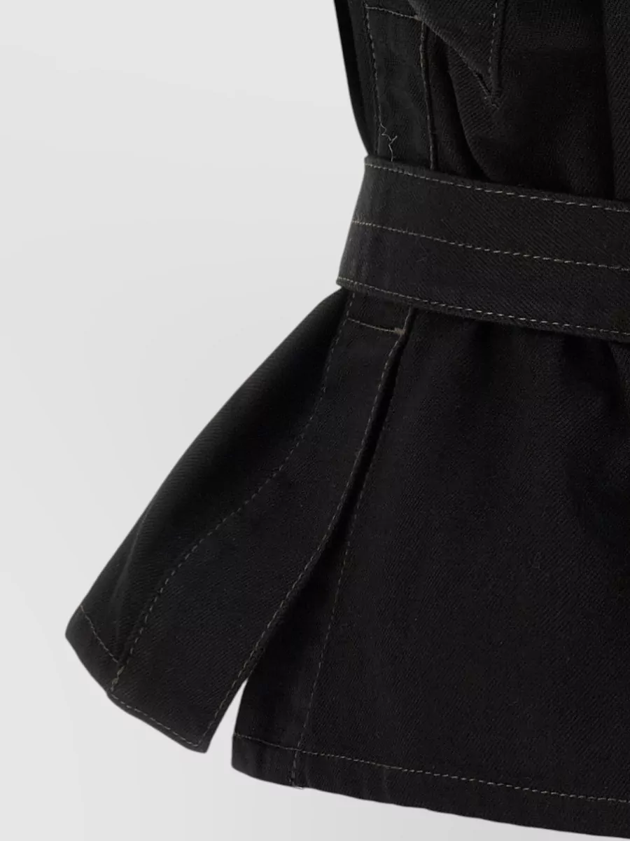 Lemaire Denim Belted Vest