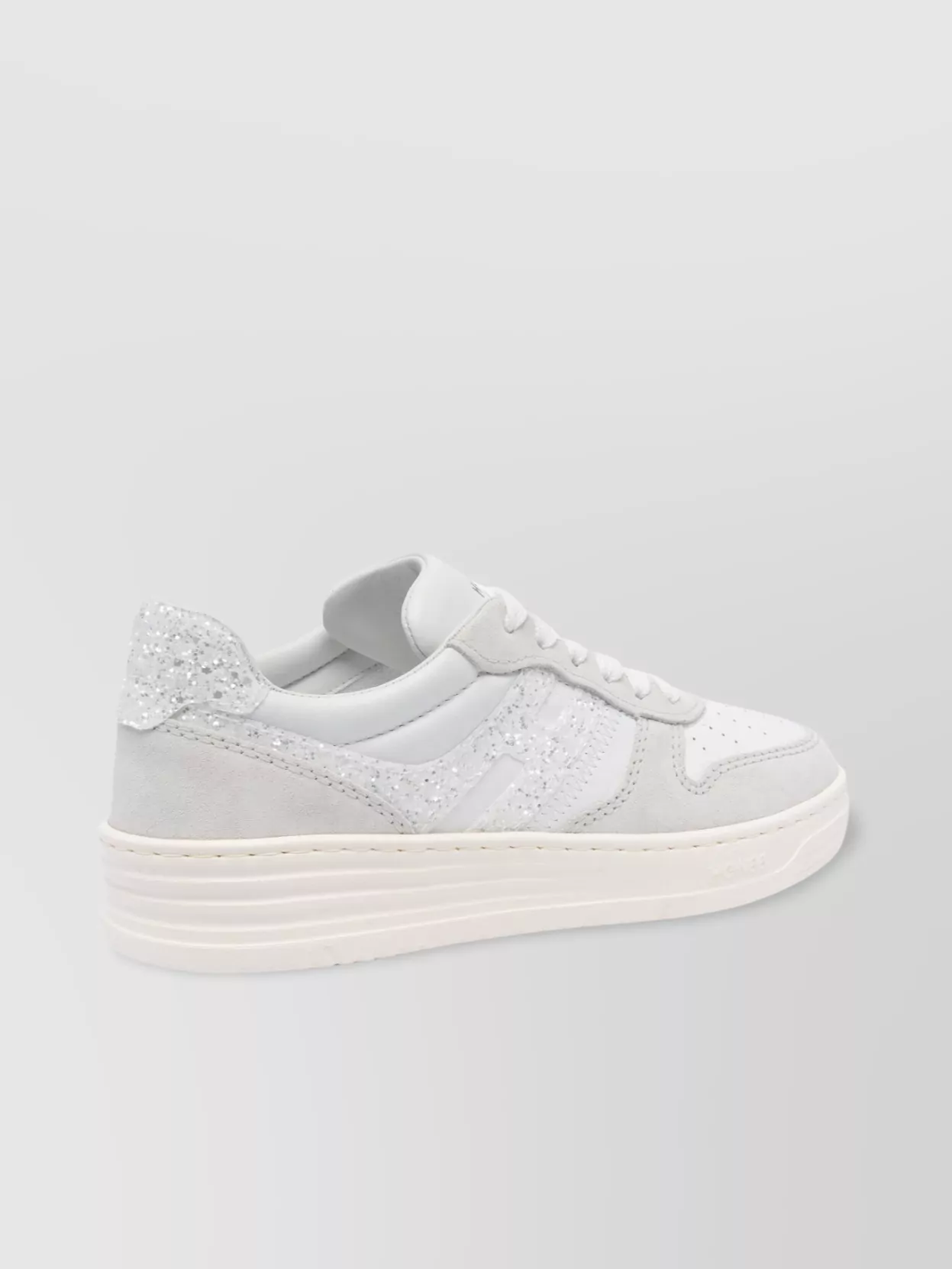 Hogan Sparkling Leather Low Top Sneakers