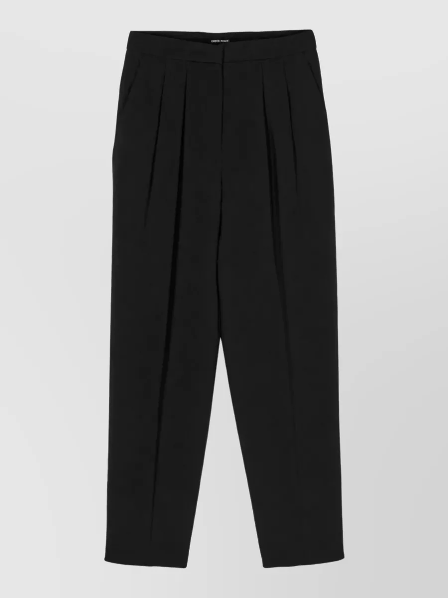 Giorgio Armani silk tailored trousers