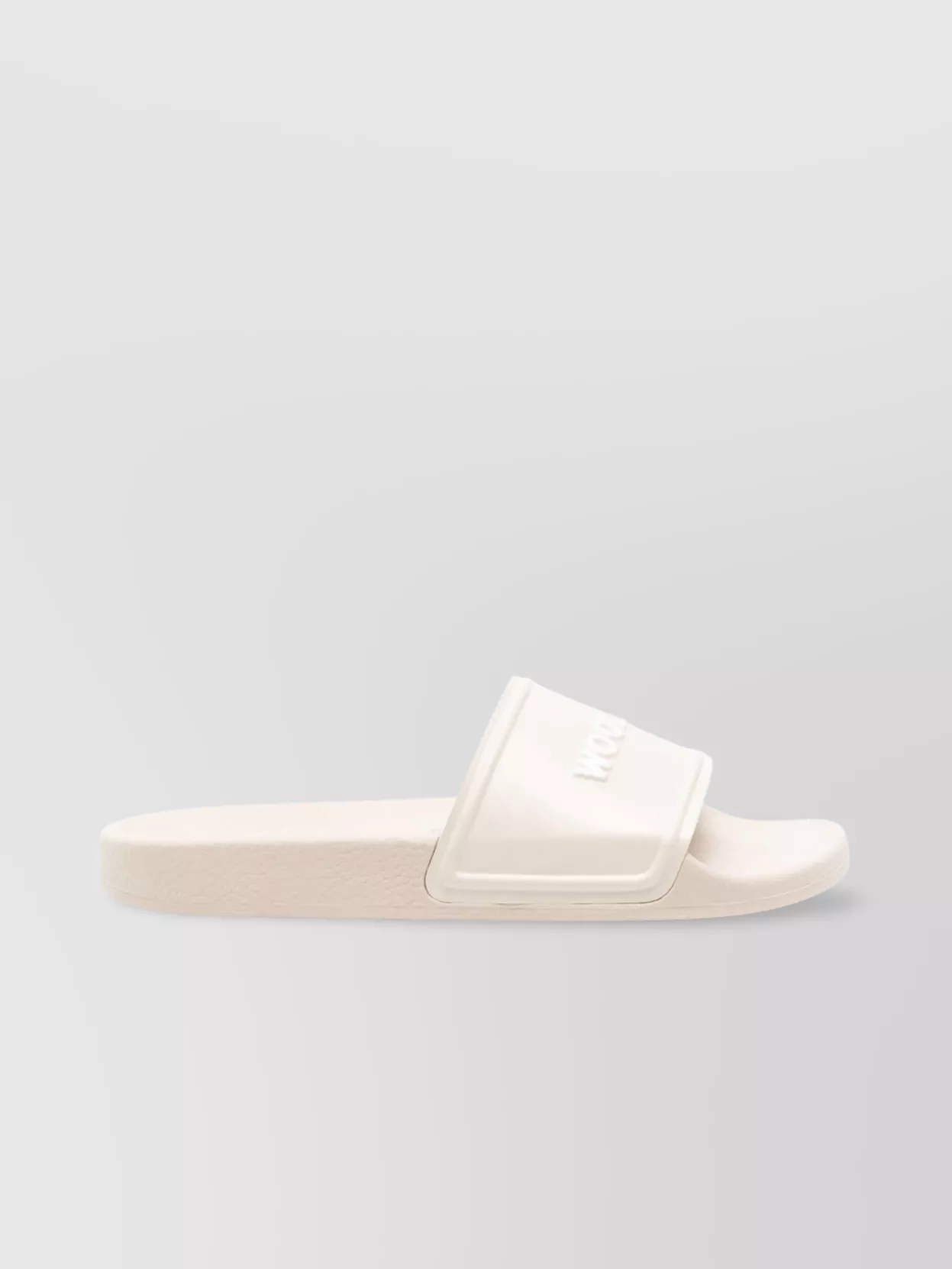 Woolrich Open Toe Flat Rubber Sole Sandals