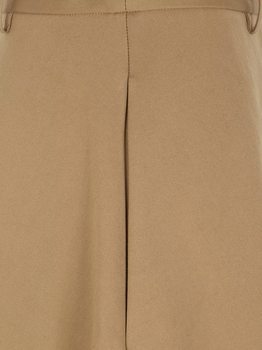 Semicouture Cotton Skirt A Line Design Belt Loops