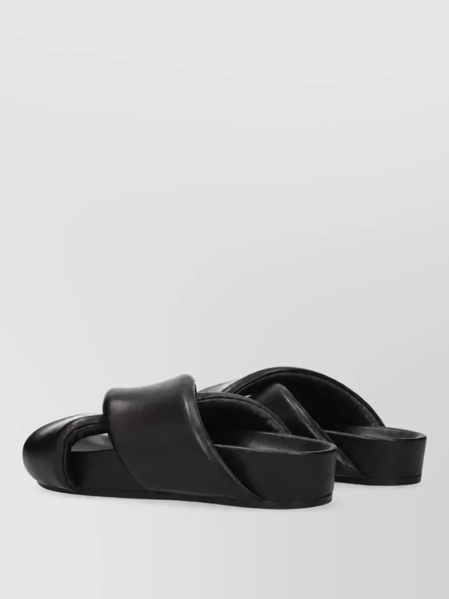 Jil Sander Leather Slides