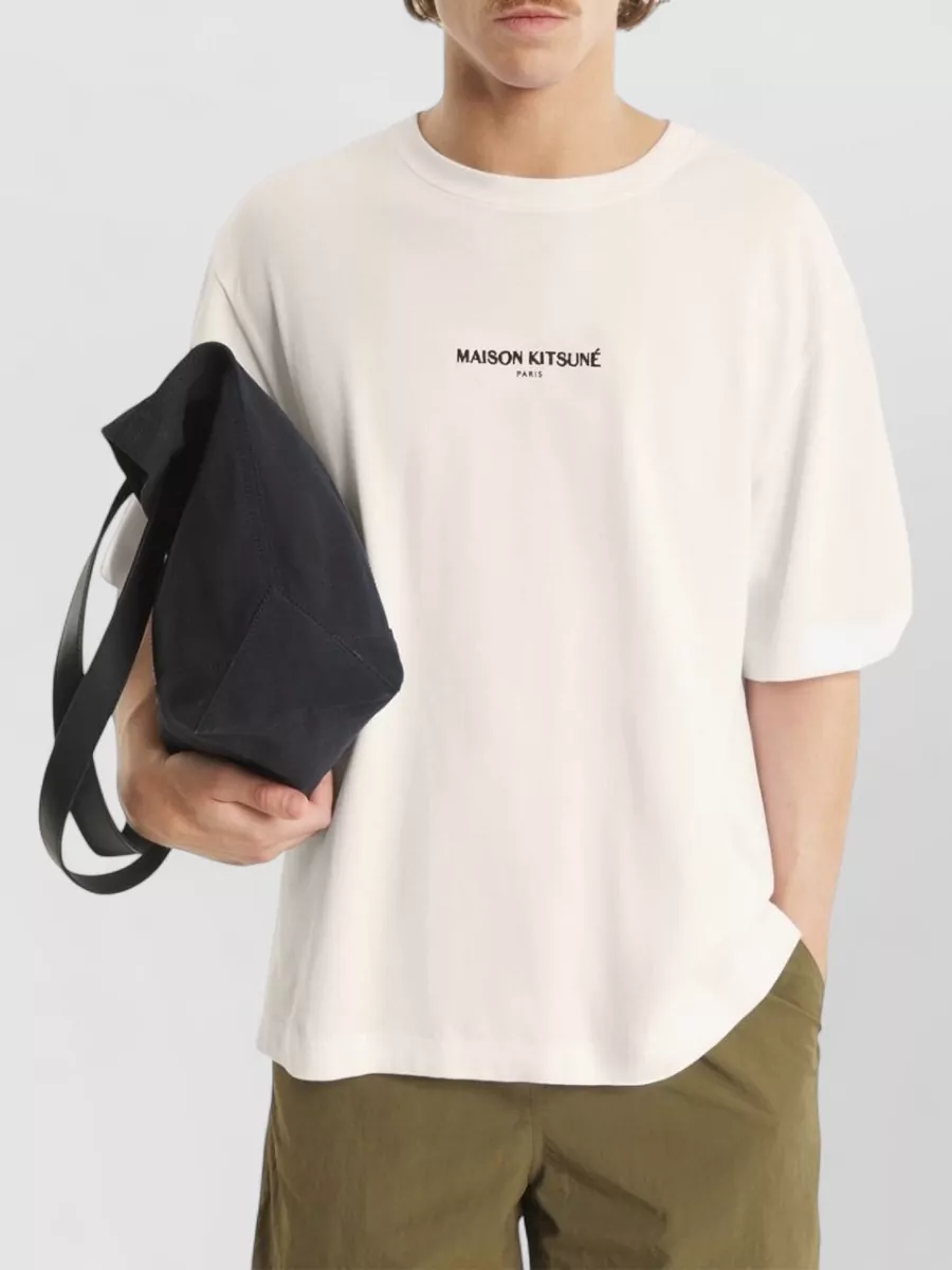 Maison Kitsuné Organic Cotton Logo T-Shirt