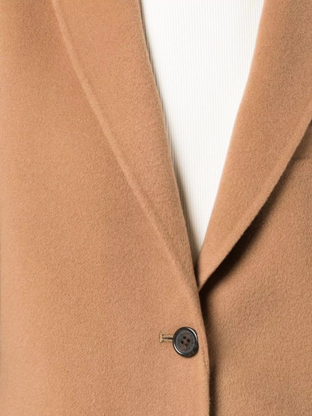Anine Bing Oversized Wool-Cashmere Blend Blazer